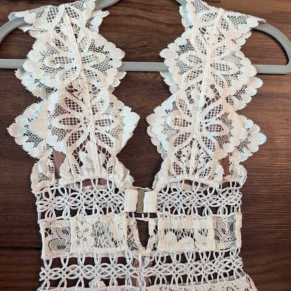 For Love and Lemons Mon Cheri White Mini Dress - Picture 4 of 7